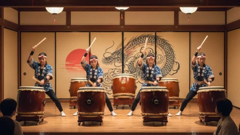 Hotel Kaneyamaen Taiko Drum