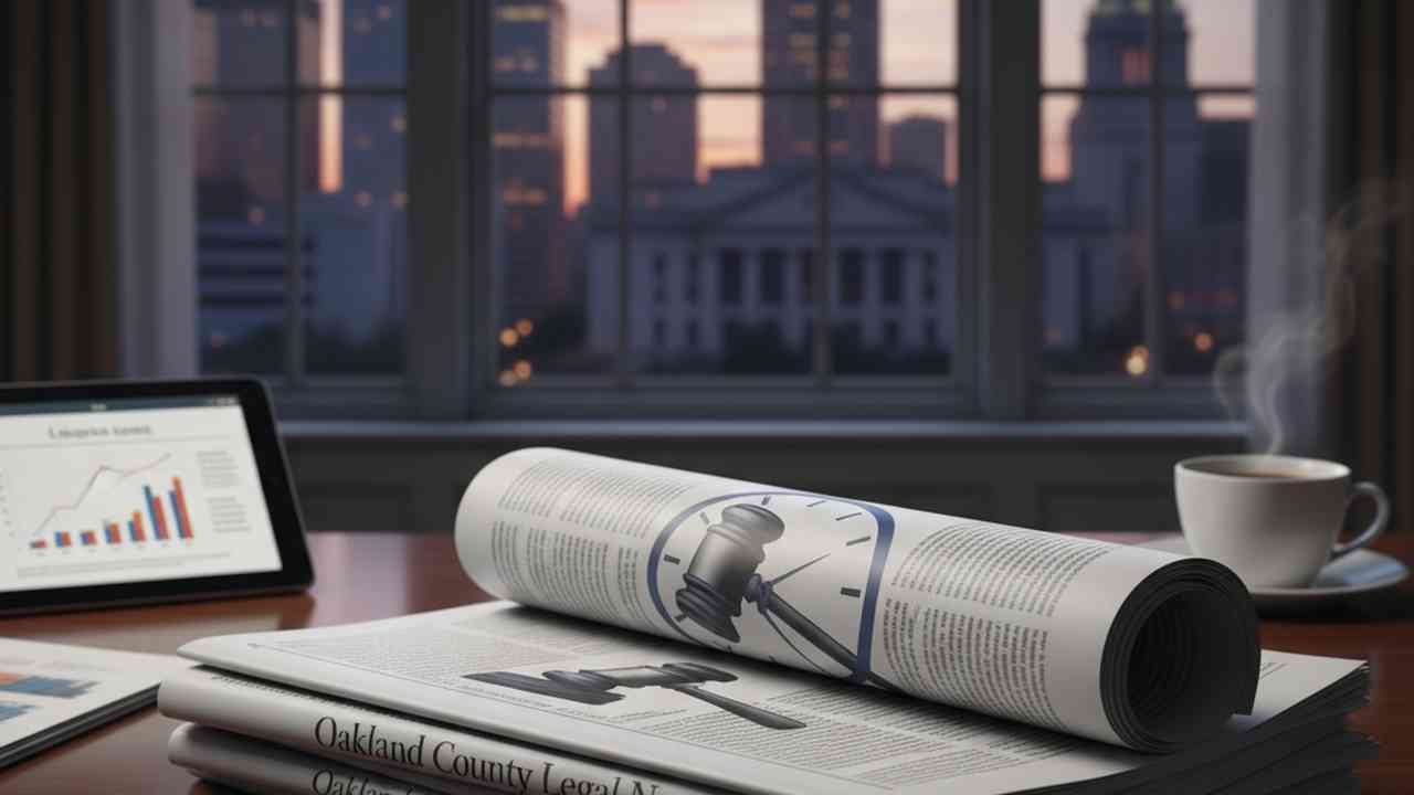 Oakland County legal news