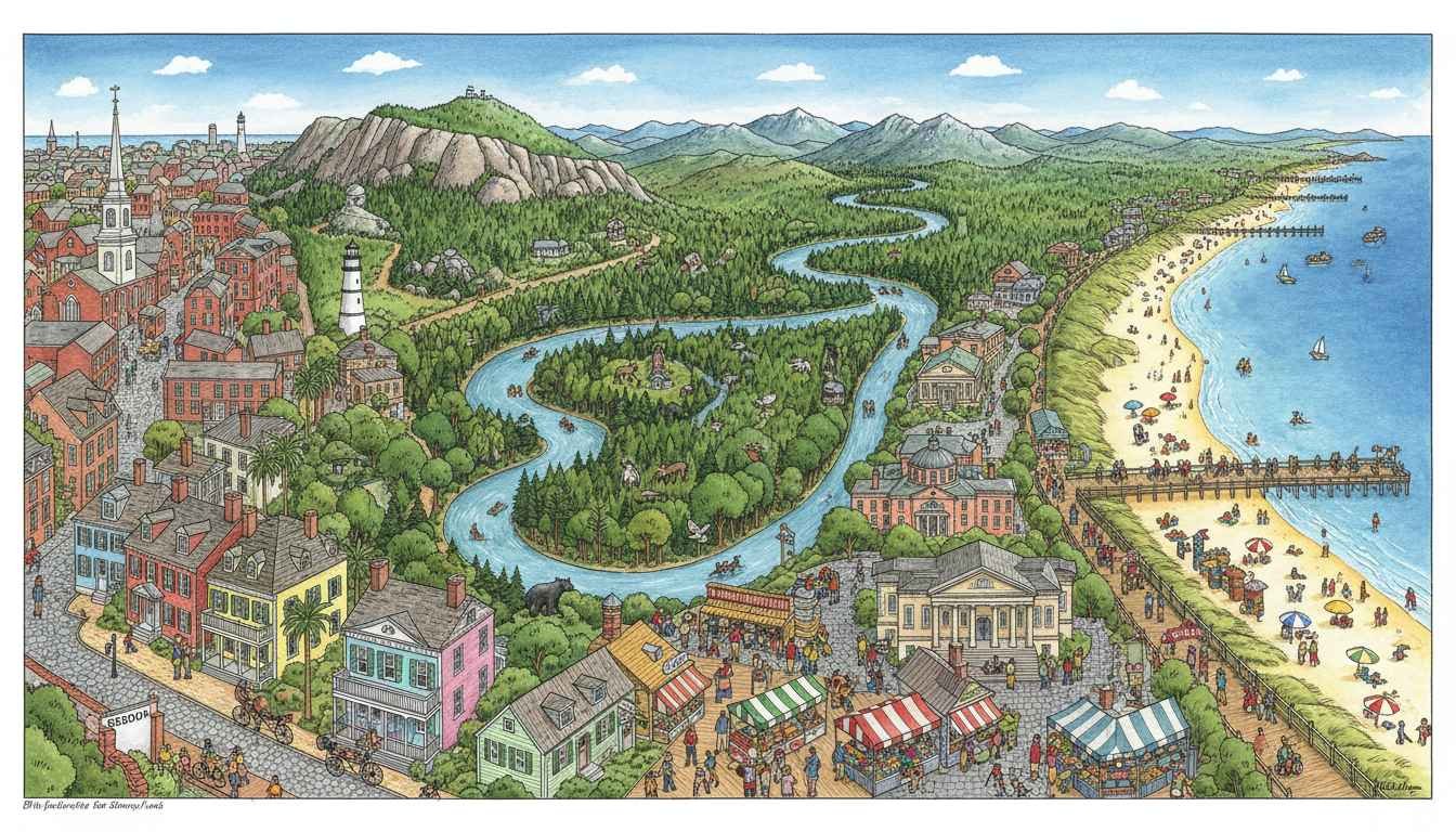 interesting places to visit on the east coast