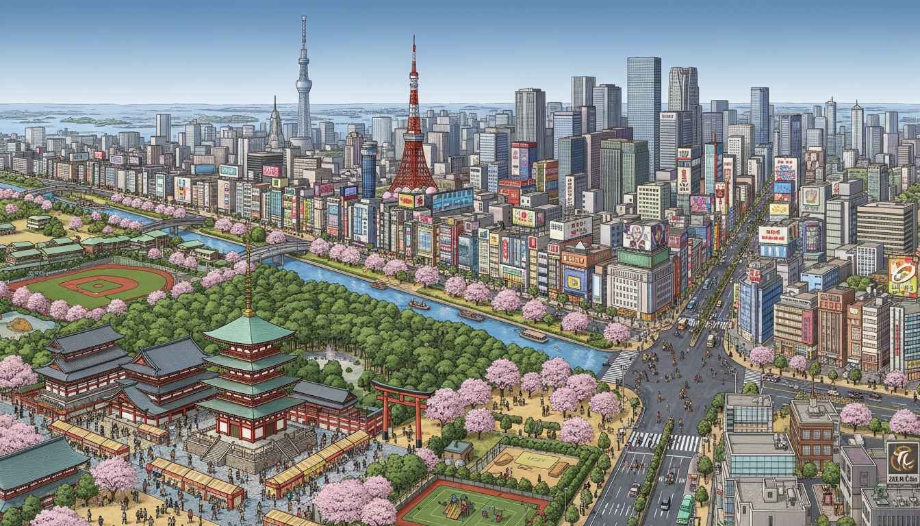 list of places to visit in tokyo