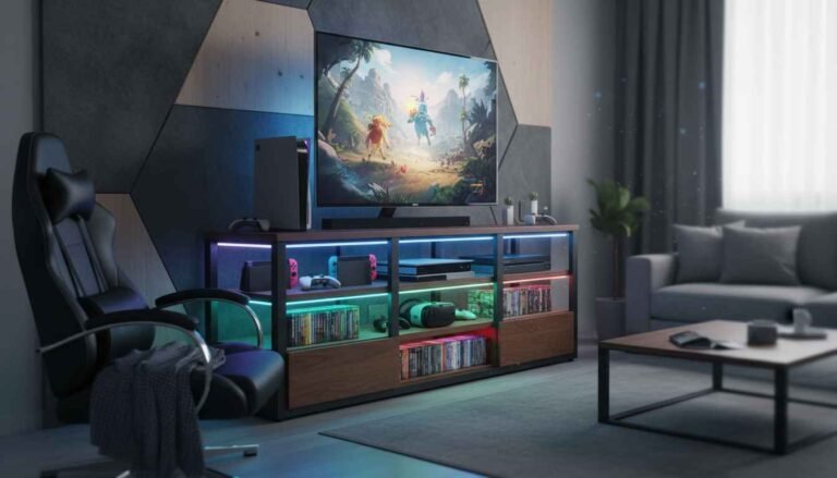 gaming entertainment stand