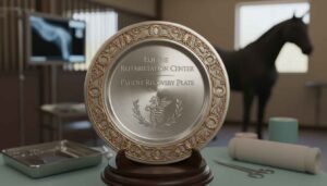 horse hospital plate