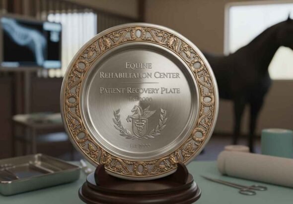 horse hospital plate