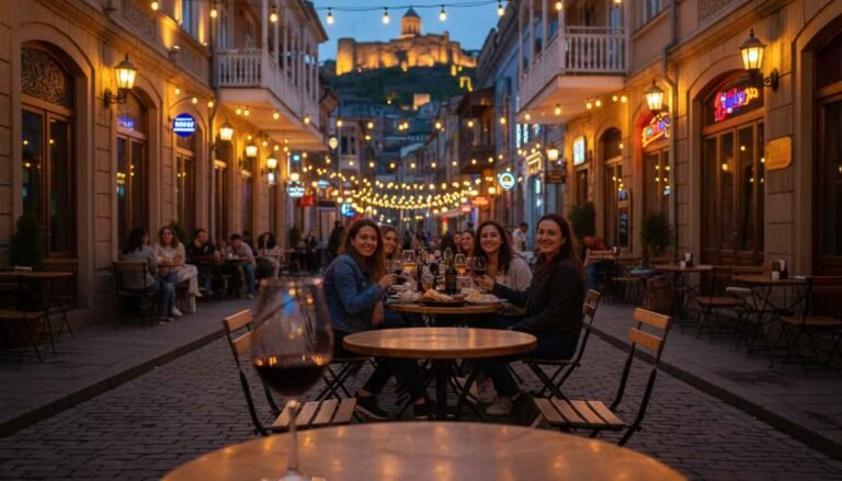 places to visit in Tbilisi at night