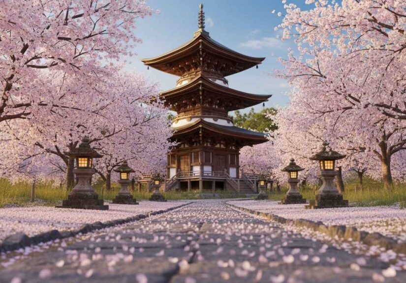 places to visit in japan cherry blossom
